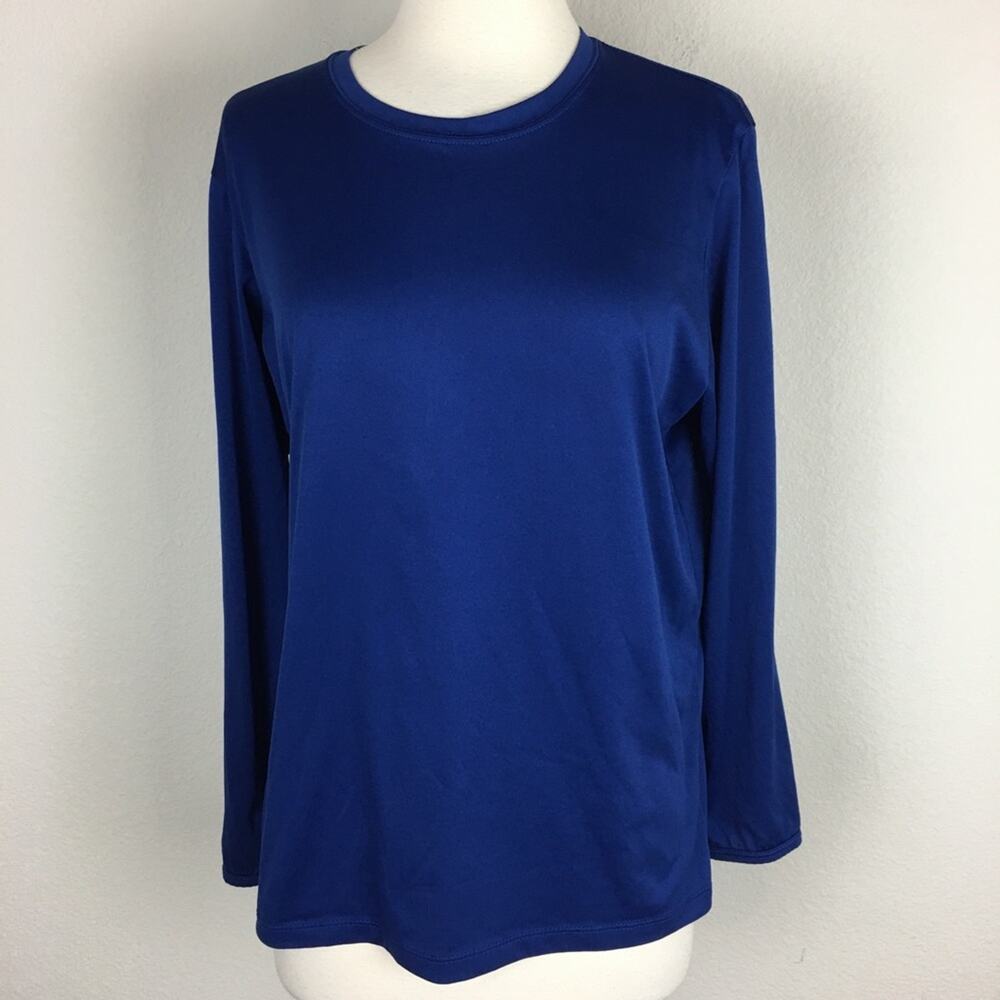 Patagonia Blue Capilene Long Sleeve Top Small - Picture 2 of 7